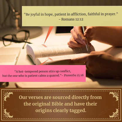 Bible Verses in a Glass Jar – For Every Emotion